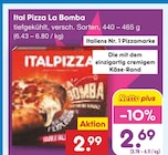 Pizza La Bomba Angebote von Italpizza bei Netto Marken-Discount Cottbus für 2,69 €