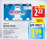 Actimel-Drink von Danone für 1,99 € bei EDEKA im Angebot Actimel-Drink von Danone im aktuellen EDEKA Prospekt