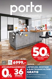 Küchenmöbel Angebot & Preis im aktuellen porta Möbel Prospekt Küchenmöbel Angebot im aktuellen porta Möbel Prospekt auf Seite 1