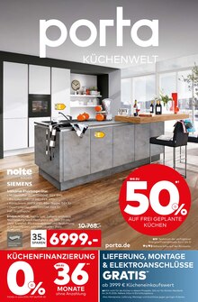 Kuchen im aktuellen porta Möbel Prospekt (Chemnitz) Kuchen im porta Möbel Prospekt "PORTA KÜCHENWELT" mit 12 Seiten (Chemnitz)