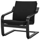 Sessel mit niedriger Lehne schwarzbraun/Vissle schwarz Vissle schwarz im IKEA Prospekt Sessel mit niedriger Lehne schwarzbraun/Vissle schwarz Vissle schwarz von POÄNG im aktuellen IKEA Prospekt für 89,99 €