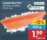 Lachsforellen-Filet im aktuellen Netto Marken-Discount Prospekt