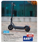 E-Scooter 1.0 für 449,00 € bei ALDI Nord im Angebot E-Scooter 1.0 im aktuellen ALDI Nord Prospekt