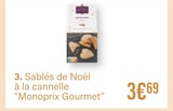 Sablés de Noël à la cannelle - Monoprix Gourmet dans le catalogue Monoprix