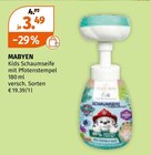 Kids Schaumseife im Angebot bei Müller in Dormagen Kids Schaumseife Angebote von MABYEN bei Müller Dormagen für 3,49 €