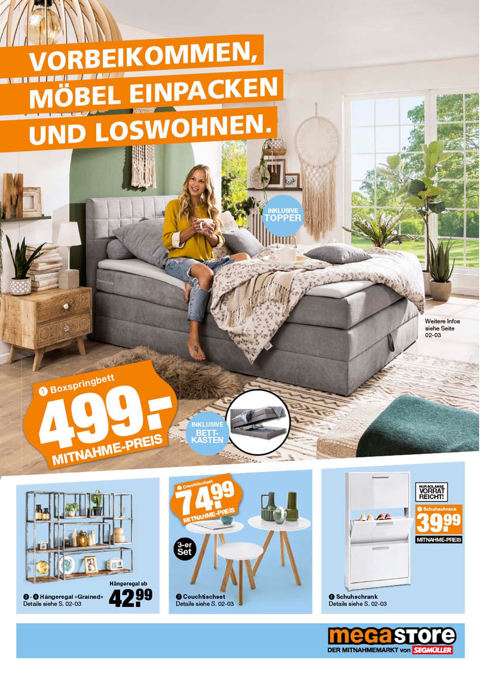 Segmüller Möbel Angebote im aktuellen Prospekt von Segmüller