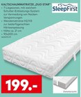 Kaltschaummatratze 'Duo Star' im porta Möbel Prospekt Kaltschaummatratze 'Duo Star' von SleepFirst im aktuellen porta Möbel Prospekt für 199,00 €
