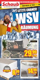 Aktueller Schaub Vertriebs GmbH Baumärkte Prospekt für St. Georgen: LETZTE CHANCE. WSV RÄUMUNG. mit 10 Seiten, 07.02.2026 - 22.02.2026