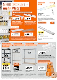 Regal Angebot im aktuellen OBI Prospekt auf Seite 8