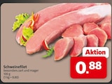 Schweinefilet bei Markant Nordwest im Papenburg Prospekt für 0,88 €