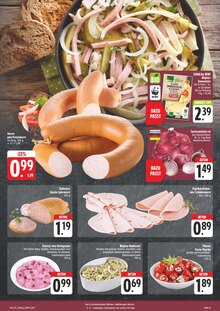 Wurst im aktuellen EDEKA Prospekt (Erlangen) Wurst im EDEKA Prospekt "Wir lieben Lebensmittel!" mit 52 Seiten (Erlangen)
