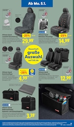 Autositzbezug Angebot im aktuellen Lidl Prospekt auf Seite 25