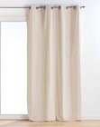 Rideau à œillets Twily coton lin en promo chez Maxi Bazar Vigneux-sur-Seine à 17,99 €