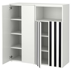 Aufbewahrungskombi weiß schwarz/weiß/Streifen von SMÅSTAD / PLATSA für 241,00 € bei IKEA im Angebot Aufbewahrungskombi weiß schwarz/weiß/Streifen von SMÅSTAD / PLATSA im aktuellen IKEA Prospekt