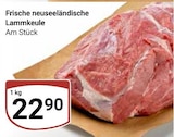 Frische neuseeländische Lammkeule Angebote bei GLOBUS Erfurt für 22,90 €