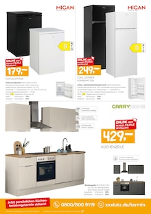 Kühlschrank im XXXLutz Möbelhäuser Prospekt "KÜCHEN-PREISHITS!" mit 8 Seiten (Lörrach)
