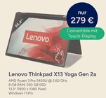 Thinkpad X13 Yoga Gen 2a im Angebot bei GLOBUS in Bruchsal Thinkpad X13 Yoga Gen 2a Angebote von Lenovo bei GLOBUS Bruchsal