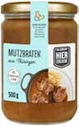 Mutzbraten, Bolognese, Kohlroulade oder Königsberger Klopse im Angebot bei GLOBUS in Jena Mutzbraten, Bolognese, Kohlroulade oder Königsberger Klopse Angebote von GLOBUS HierZuliebe bei GLOBUS Jena für 5,99 €