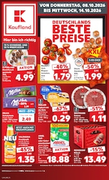Supermarkt Prospekt von Kaufland Bergheim Kaufland Prospekt: "Hier bin ich richtig", 70 Seiten, 08.10.2026 - 14.10.2026