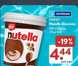 Aktuelles Nutella-Eiscreme Angebot bei ALDI SÜD in Regensburg ab 4,44 €