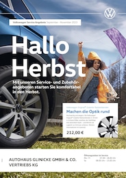 Volkswagen Prospekt für Erfurt: "Herbst in Sicht", 1 Seite, 01.09.2023 - 30.11.2023