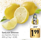 Zitronen bei E center im Salach Prospekt für 1,99 €