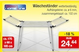 Wäscheständer im Angebot bei Zimmermann in Neustadt Wäscheständer Angebote von HomeLine bei Zimmermann Neustadt für 24,44 €