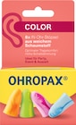 Color von Ohropax für 2,99 € bei Rossmann im Angebot Color von Ohropax im aktuellen Rossmann Prospekt