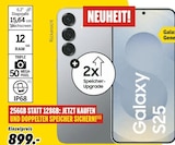 Galaxy S25 Angebote von Samsung bei MEDIMAX Viersen für 899,00 €