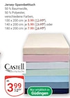 Jersey-Spannbetttuch von Castell im aktuellen GLOBUS Prospekt