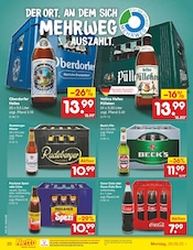 Aktueller Netto Marken-Discount Prospekt mit Radeberger, "Aktuelle Angebote", Seite 20