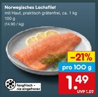 Aktuelle Lachs Angebote bei Netto Marken-Discount in Ingolstadt Aktuelles Norwegisches Lachsfilet Angebot bei Netto Marken-Discount in Ingolstadt ab 1,49 €