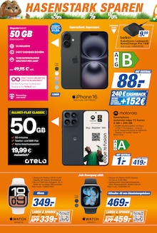 Smartphone im expert TeVi Prospekt "Top Angebote" mit 16 Seiten (Nürnberg)