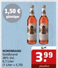 Goldbrand Angebote von Nordbrand bei Getränke Quelle WVG Dessau-Roßlau für 3,99 €