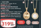 Gold-Collier Mit Zirkonia Angebote bei GLOBUS Erfurt für 319,00 €