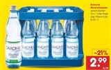 Mineralwasser Angebote von Saxonia bei Netto Marken-Discount Magdeburg für 2,99 €