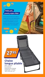 Chaise Angebote im Prospekt "LA SEMAINE D'ACTION" von Action Chaise Angebote im Prospekt "LA SEMAINE D'ACTION" von Action auf Seite 15