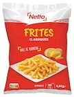 Promo Frites classiques surgelées à 2,25 € dans le catalogue Netto à Morestel