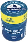 Thon entier au naturel - PETIT NAVIR en promo chez Lidl Saint-Brieuc à 2,61 €