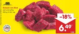 Gulasch vom Rind Angebote von Gut Ponholz bei Netto Marken-Discount Aschaffenburg für 6,49 €