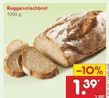 Roggenmischbrot  im aktuellen Netto Marken-Discount Prospekt für 1,39 €