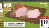 Aktuelle Pute Angebote bei EDEKA in Würzburg Aktuelles Putenleberkäse Angebot bei EDEKA in Würzburg ab 1,19 €