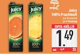 100% Fruchtsaft im Angebot bei EDEKA in Straubing 100% Fruchtsaft Angebote von Juicy bei EDEKA Straubing für 1,49 €