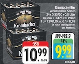 Aktuelles Bier Angebot bei EDEKA in Freital ab 9,99 €