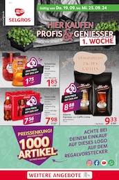 Selgros Prospekt: "cash & carry", 24 Seiten, 19.09.2024 - 25.09.2024