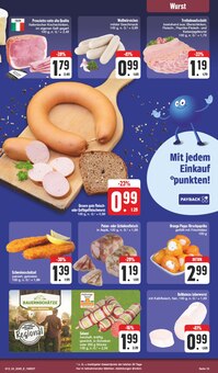 Wurst im EDEKA Prospekt "Wir lieben Lebensmittel!" mit 28 Seiten (Erlangen)