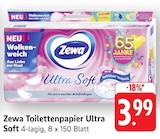 Toilettenpapier Ultra Soft Angebote von Zewa bei EDEKA Stuttgart für 3,99 €