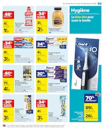 Offre Brosse À Dents Électrique dans le catalogue Carrefour du moment à la page 83