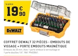 Tout Faire Salbris - Promo Coffret 32 pièces - embouts de vissage + porte embouts magnétique Promo Coffret 32 pièces - embouts de vissage + porte embouts magnétique à 19,90 € dans le catalogue Tout Faire à Salbris