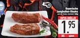 Aktuelles Bayerische Jungbullen-Steaks Angebot bei E center in Regensburg ab 1,95 €